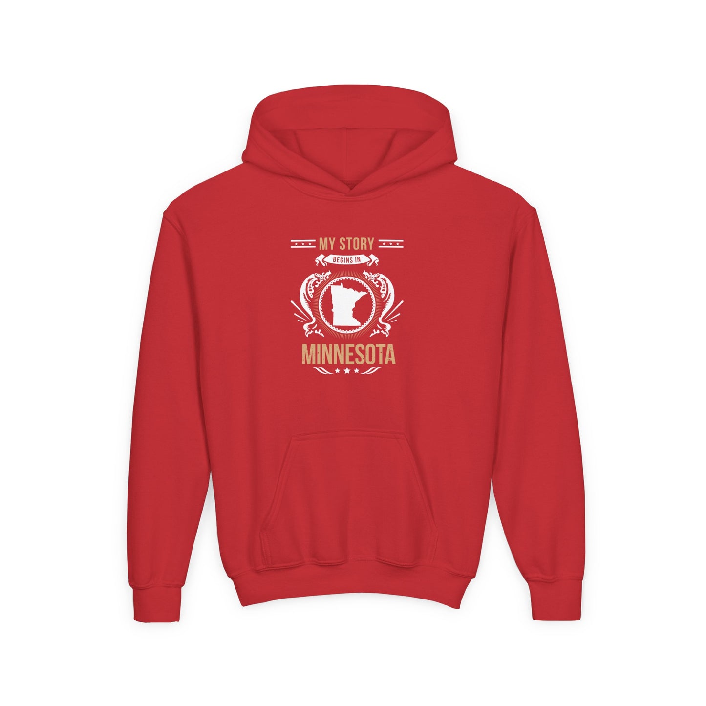 Youth Minnesota Style 1 - Unisex Hoodie