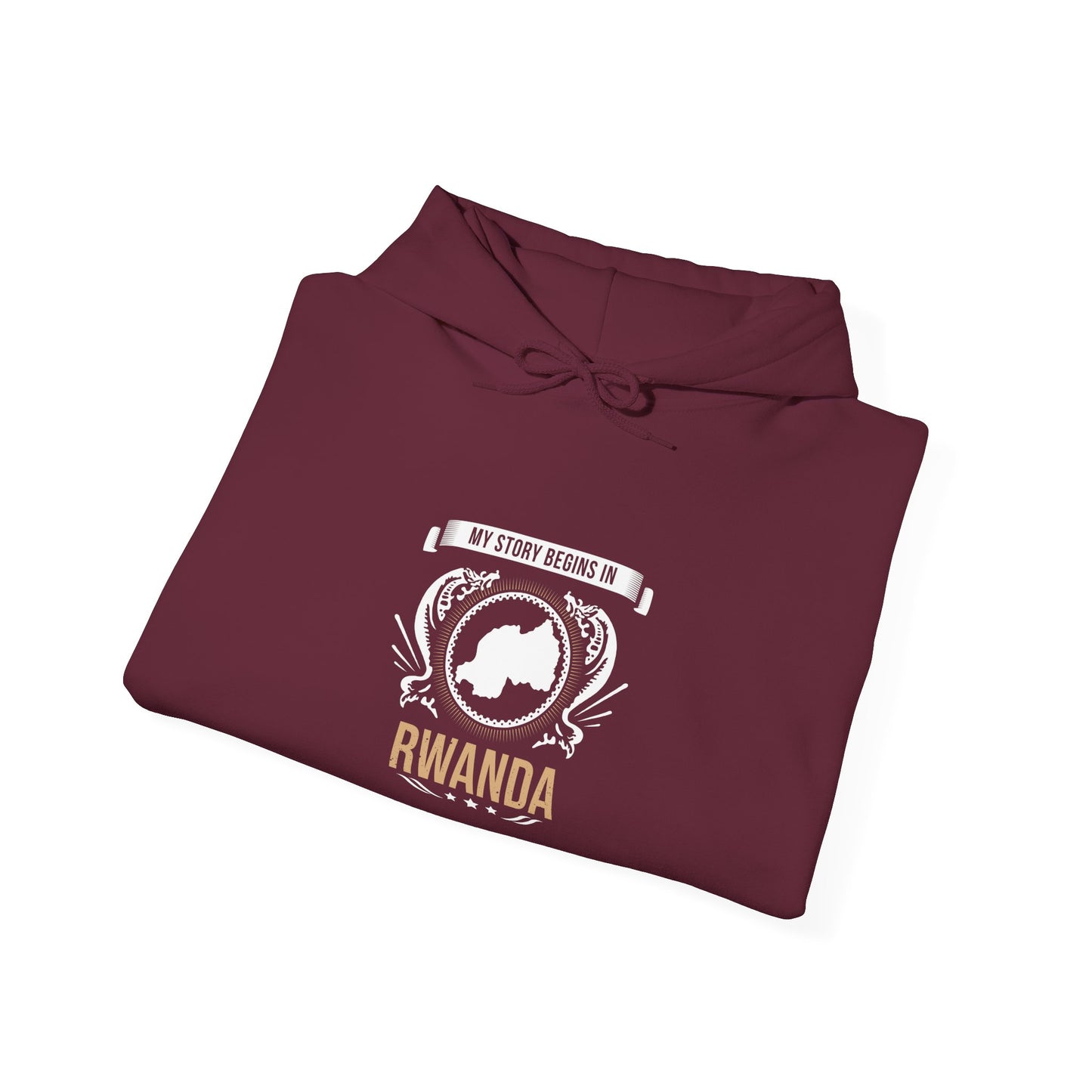 Rwanda Style 2-Unisex Hooded Sweatshirt
