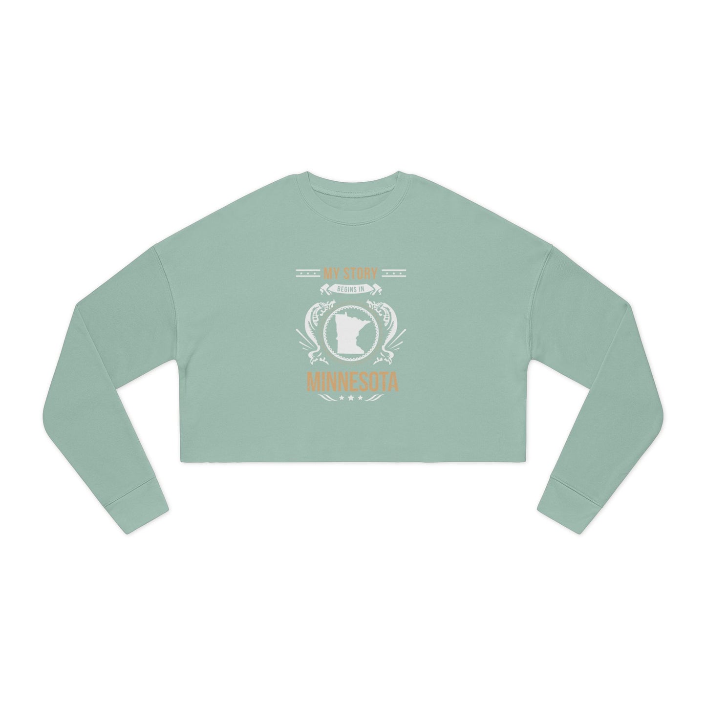Minnesota Style 1-Women's Cropped Sweatshirt