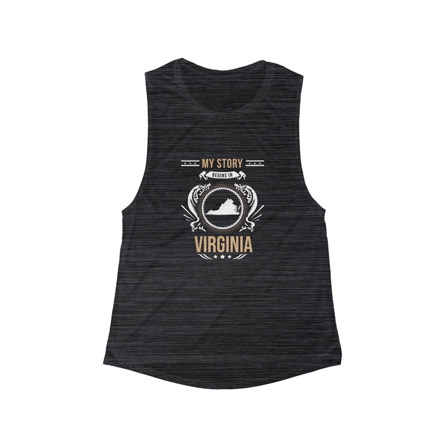 Virginia Style 1-Women's Flowy Tank