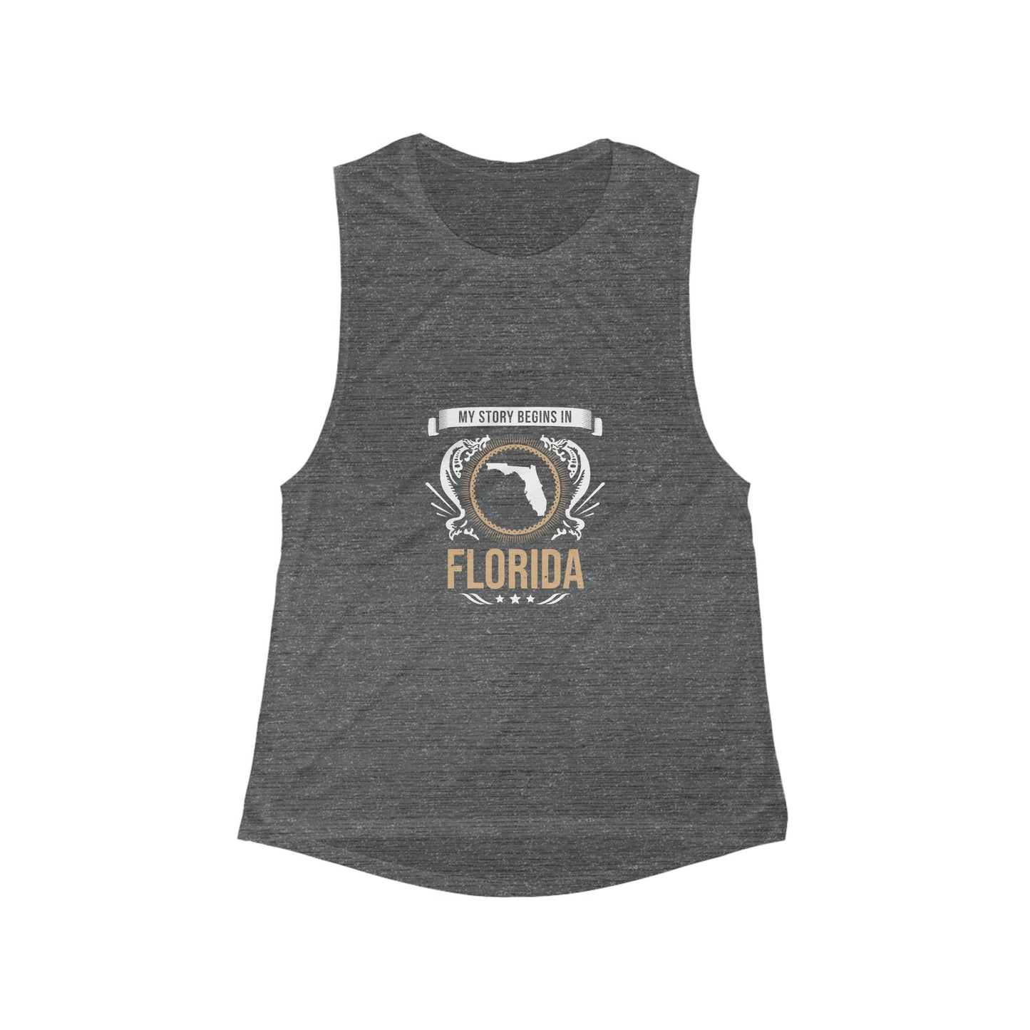 Florida Style 2-Women's Flowy Tank