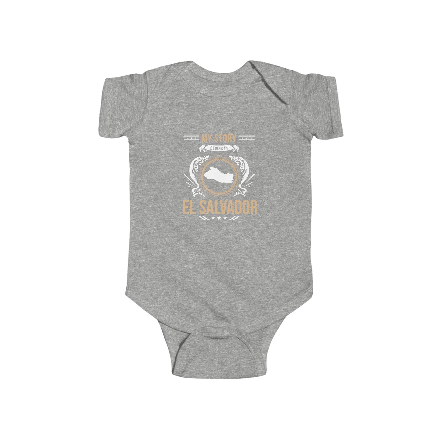 Baby El Salvador Style 1- Infant Bodysuit