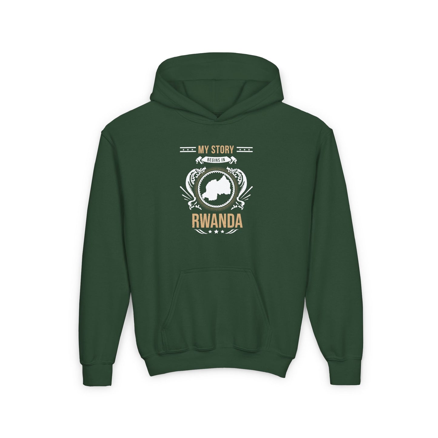 Youth Rwanda Style 1 - Unisex Hoodie