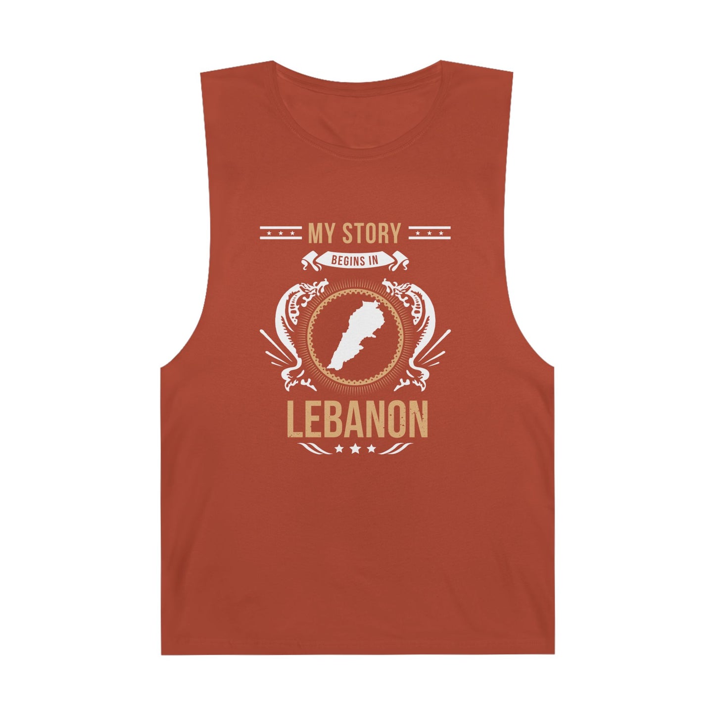 Lebanon Style 1-Unisex Tank