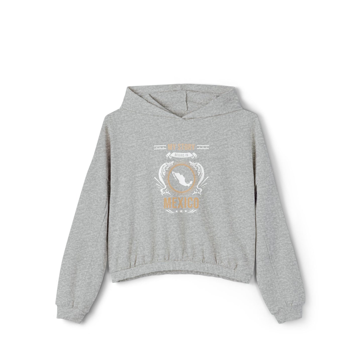Mexico Style 1-Women's Cinched Bottom Hoodie