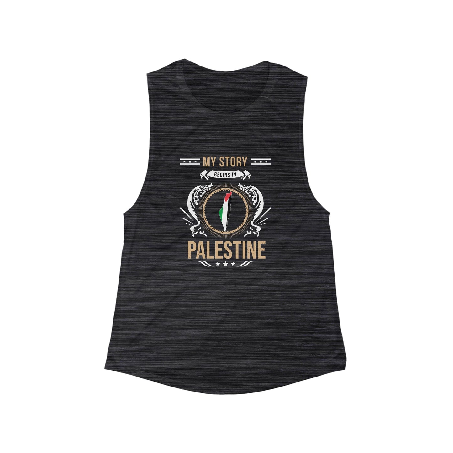 Palestine Style 1-Women's Flowy Tank