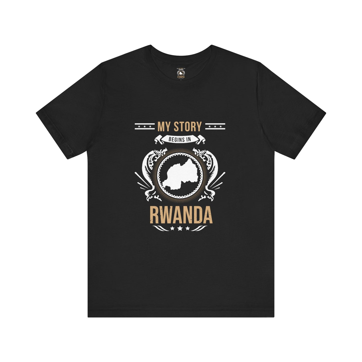 Rwanda Style 1-Unisex Short Sleeve Tee