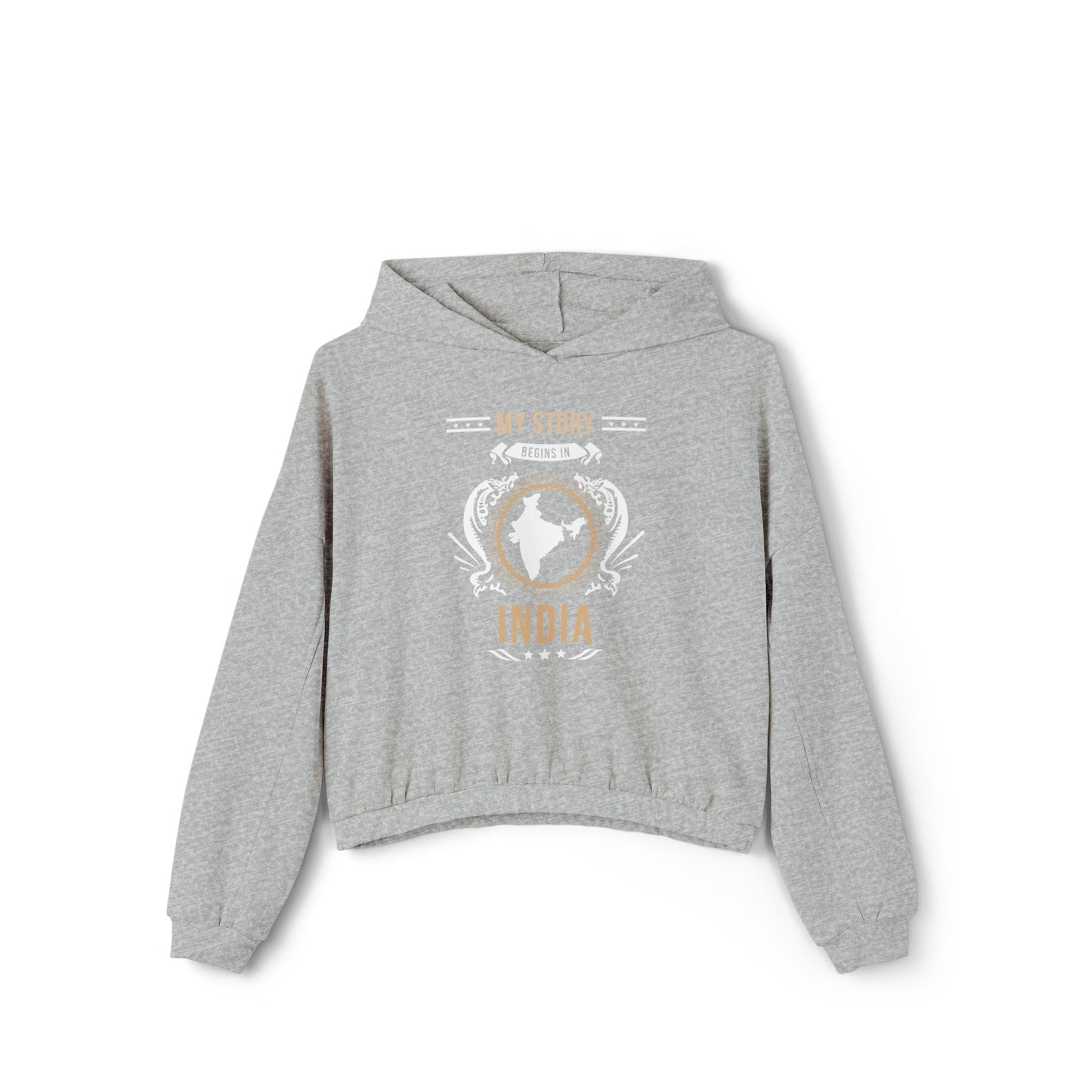India Style 1-Women's Cinched Bottom Hoodie