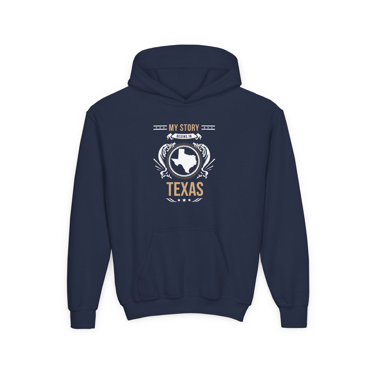 Youth Texas Style 1 - Unisex Hoodie