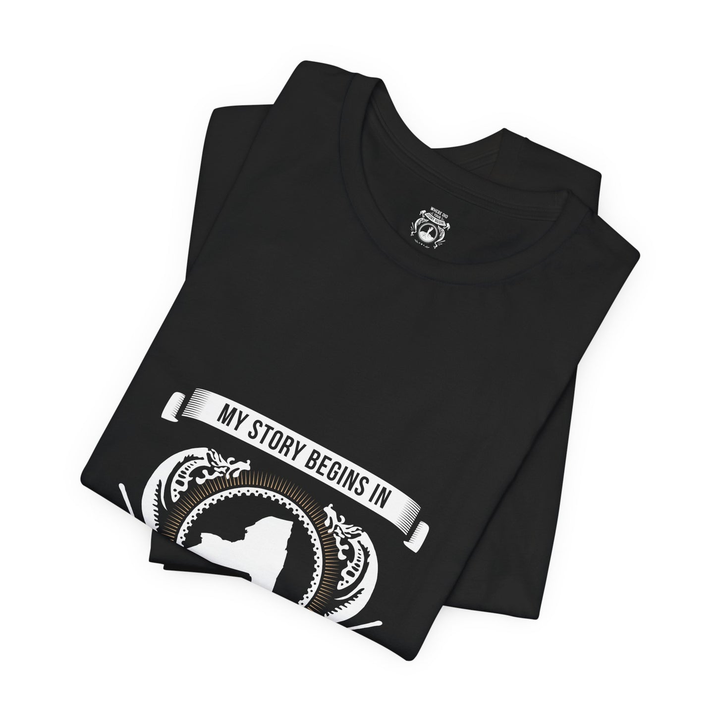 New York Style 2-Unisex Short Sleeve Tee