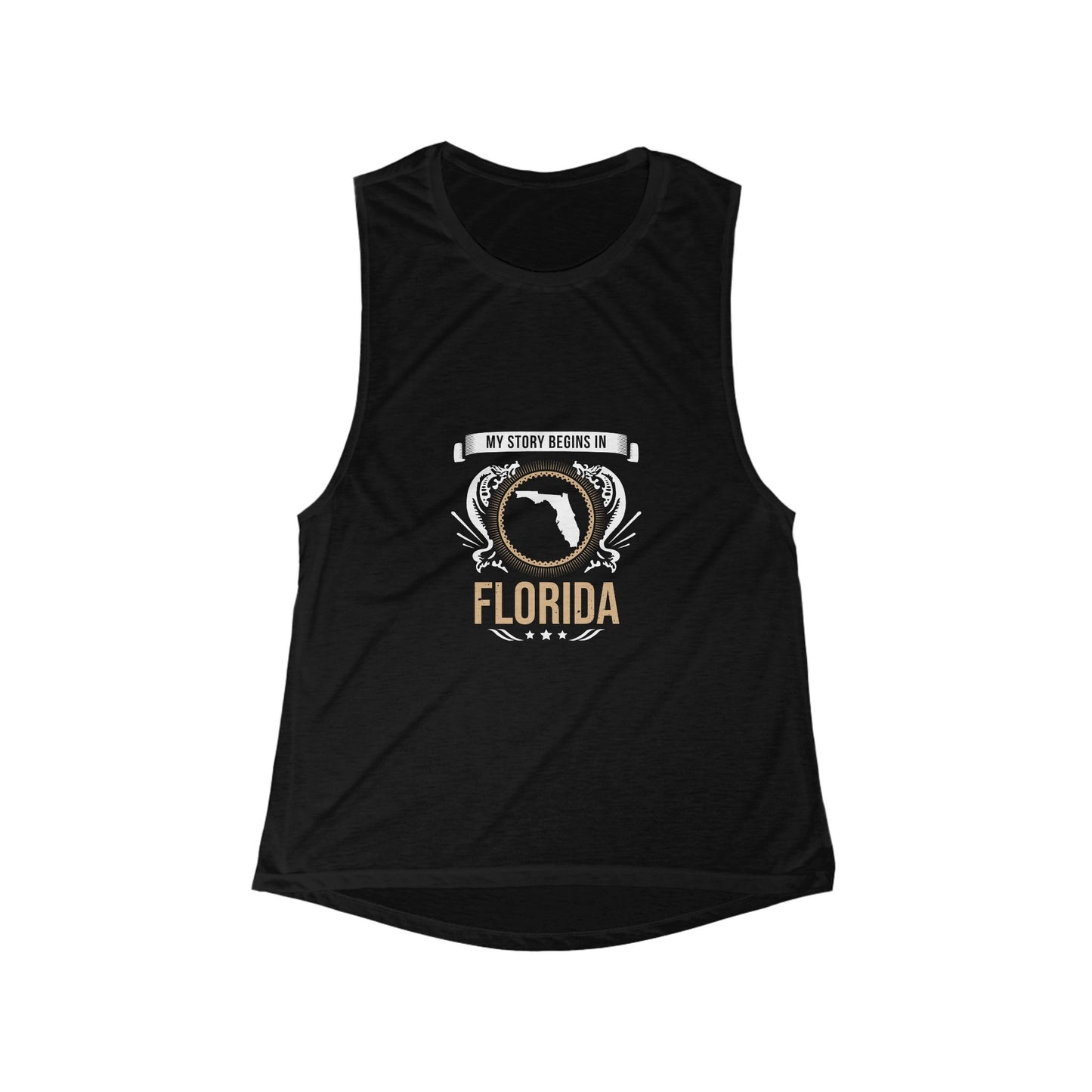 Florida Style 2-Women's Flowy Tank