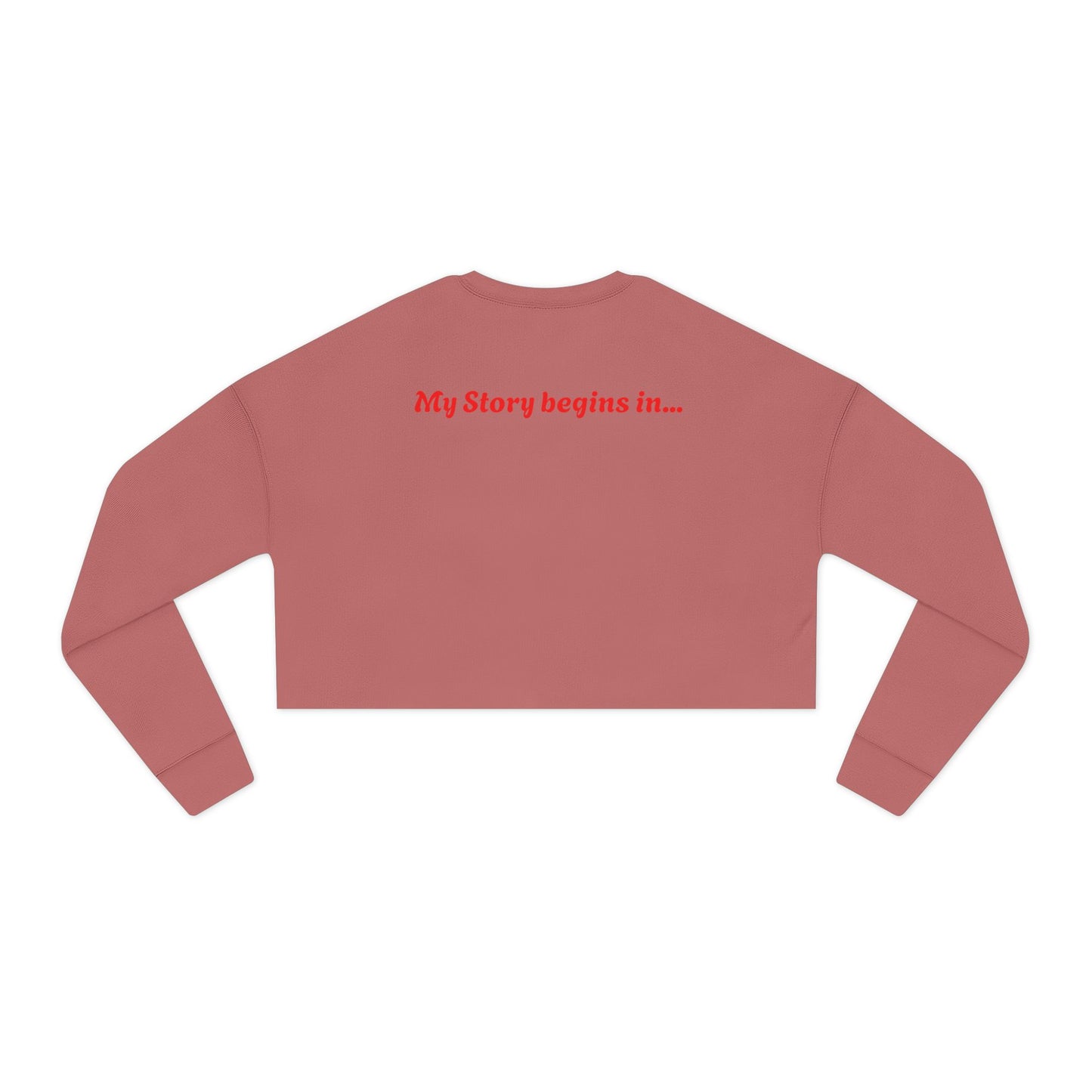 Egypt Style 1-Women's Cropped Sweatshirt