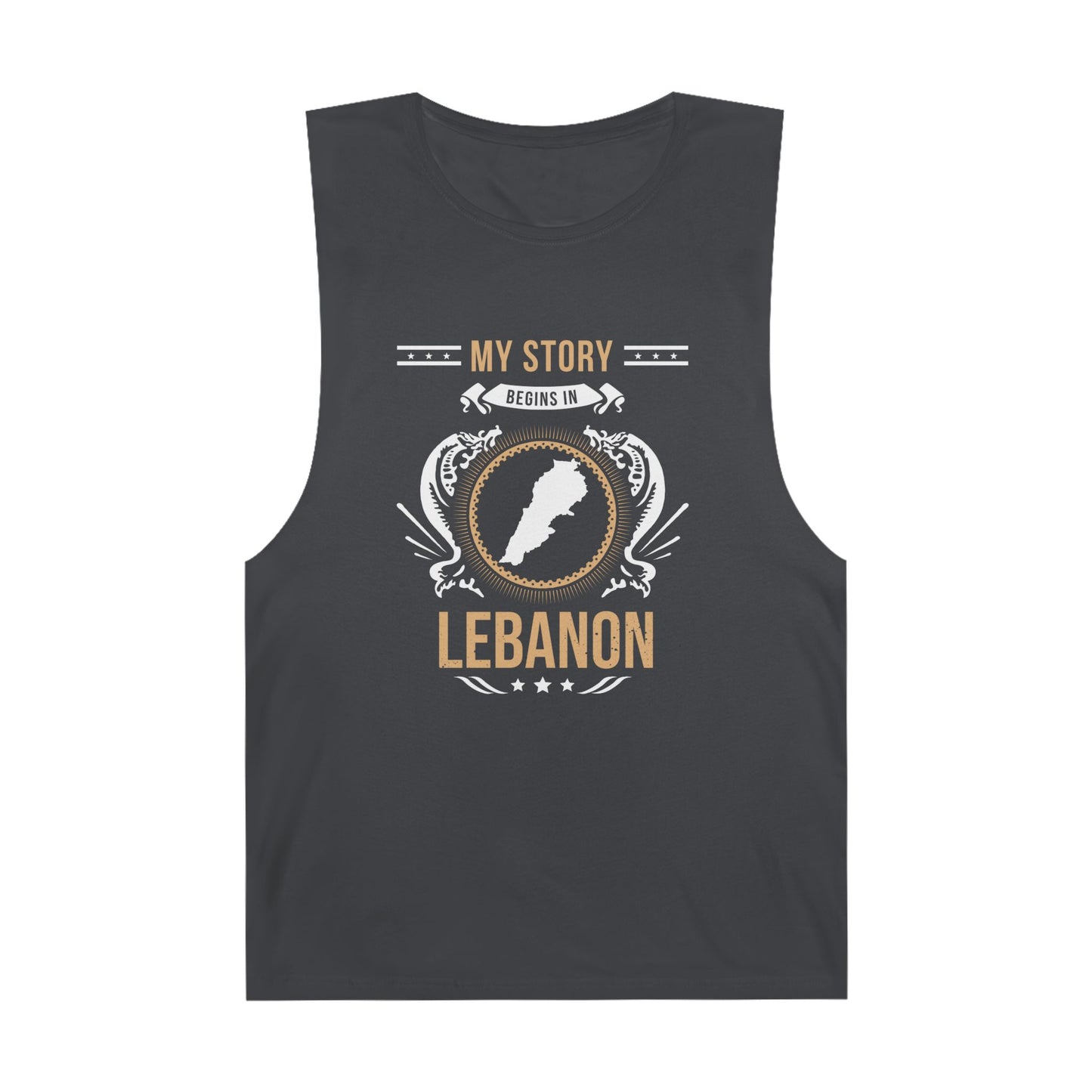 Lebanon Style 1-Unisex Tank