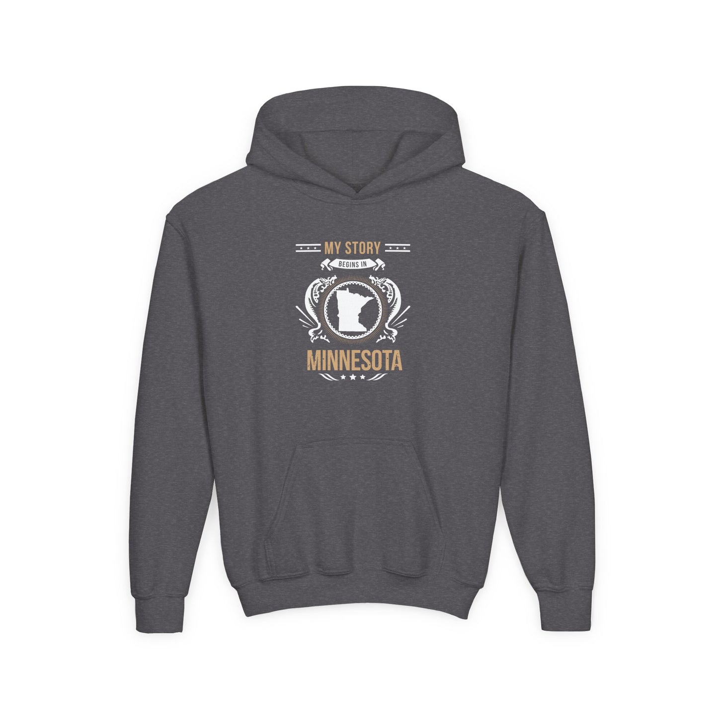 Youth Minnesota Style 1 - Unisex Hoodie