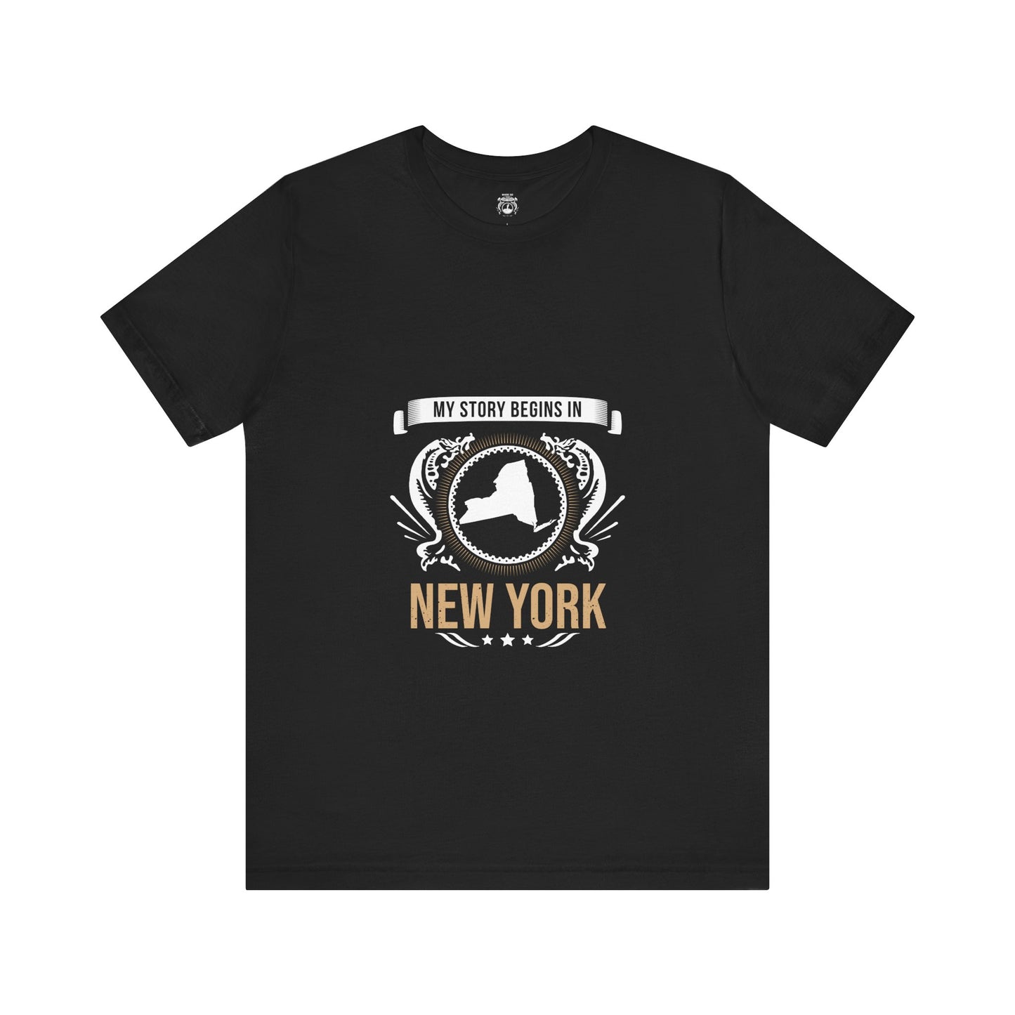 New York Style 2-Unisex Short Sleeve Tee