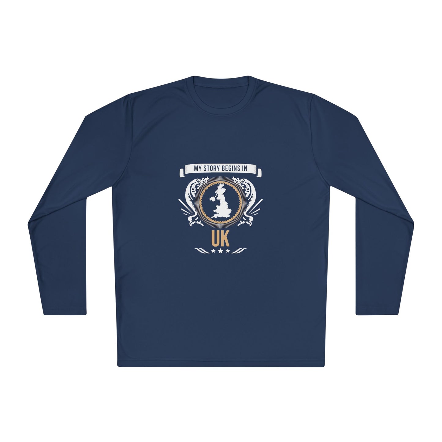 UK Style 2-Unisex Lightweight Long Sleeve Tee