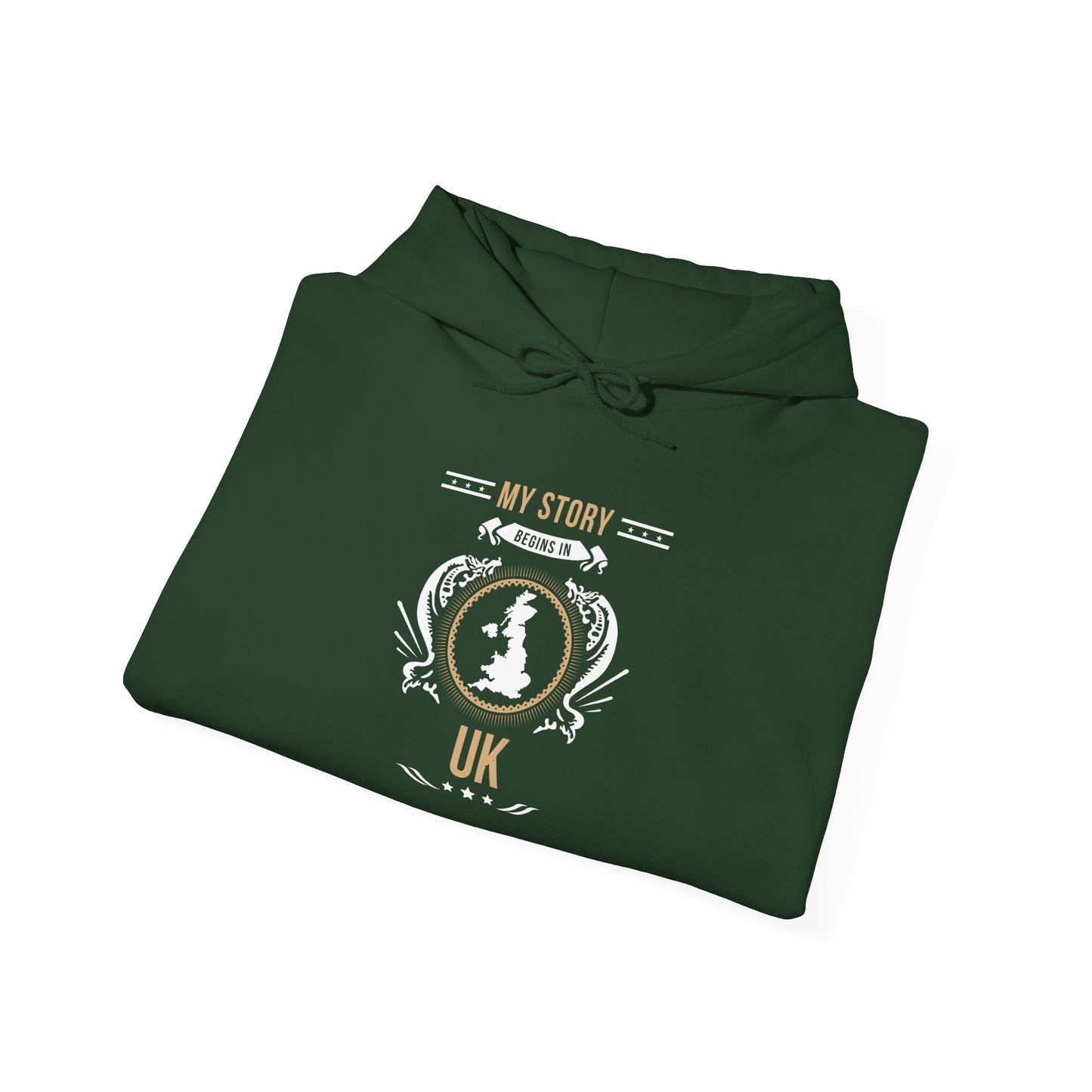 UK Style 1-Unisex Hooded Sweatshirt