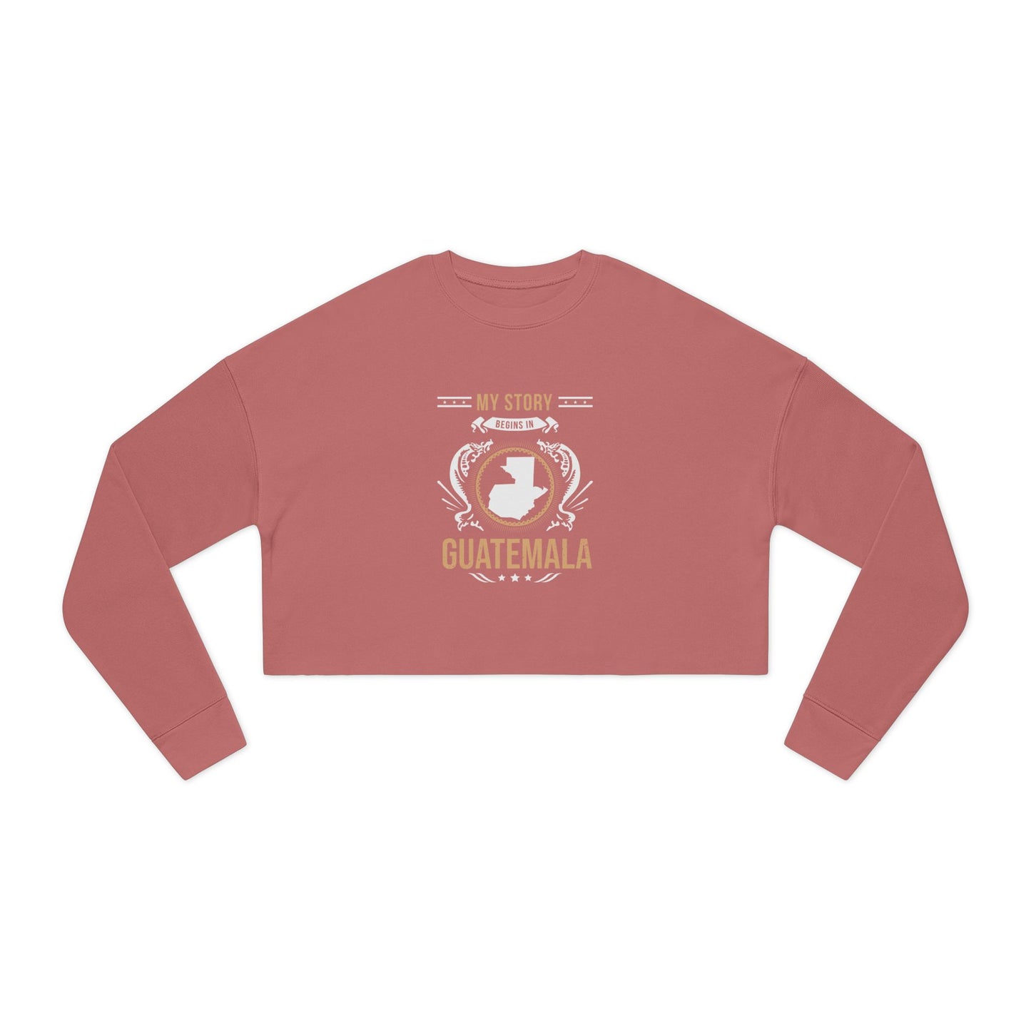 Guatemala Style 1-Women's Cropped Sweatshirt