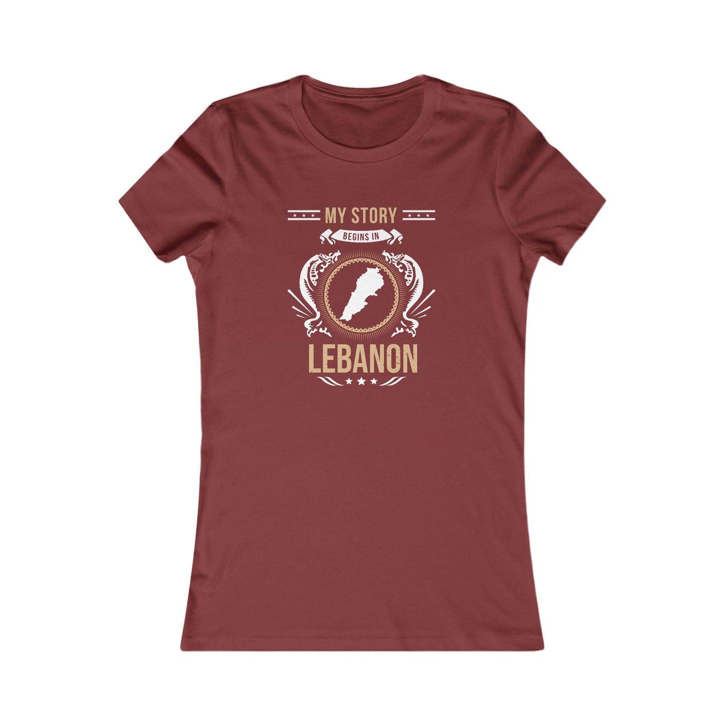 Lebanon Style 1-Women's Favorite Tee