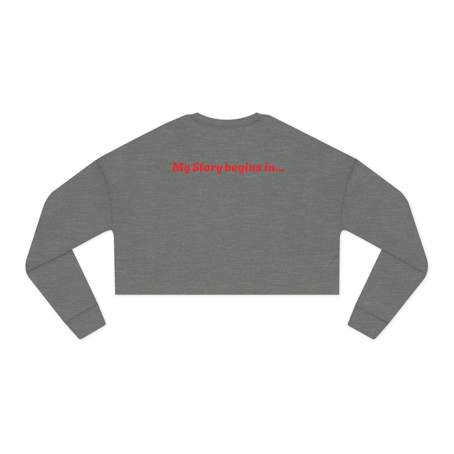 Egypt Style 1-Women's Cropped Sweatshirt