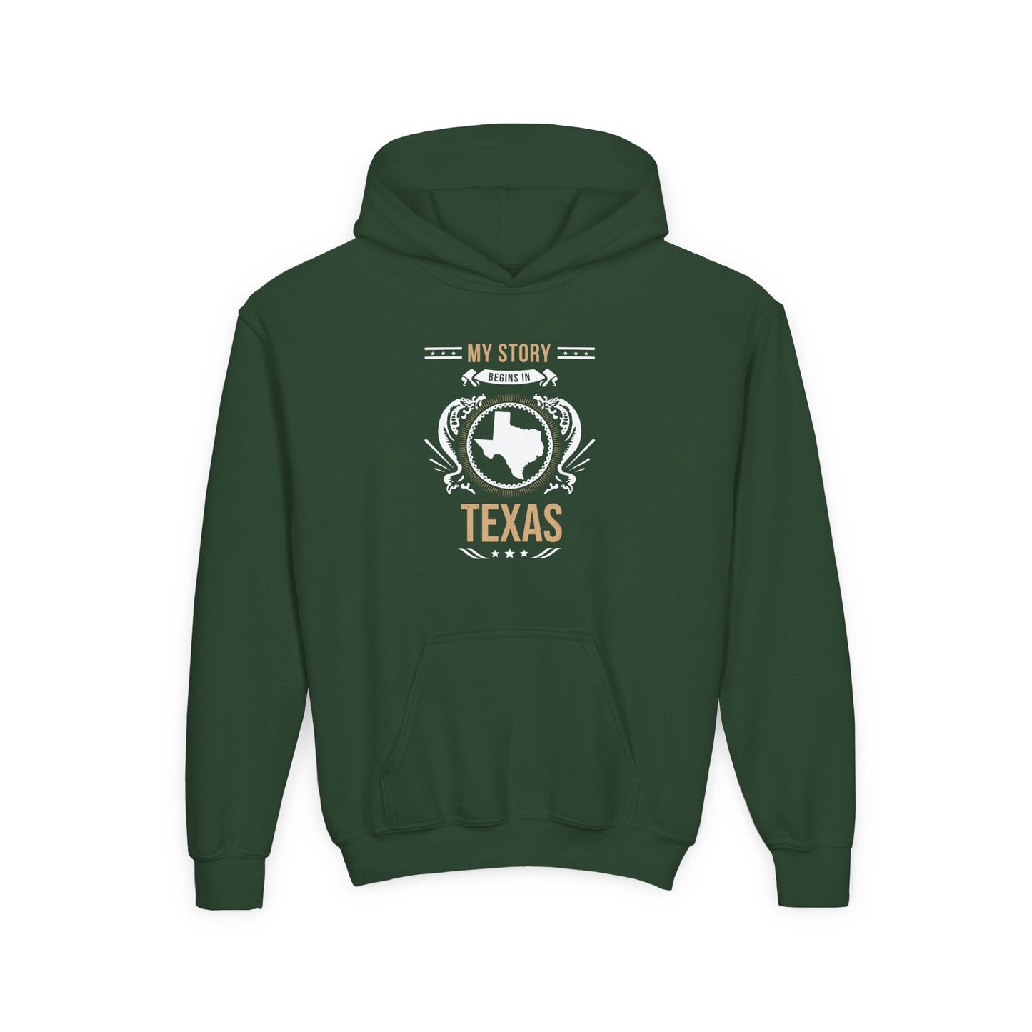 Youth Texas Style 1 - Unisex Hoodie