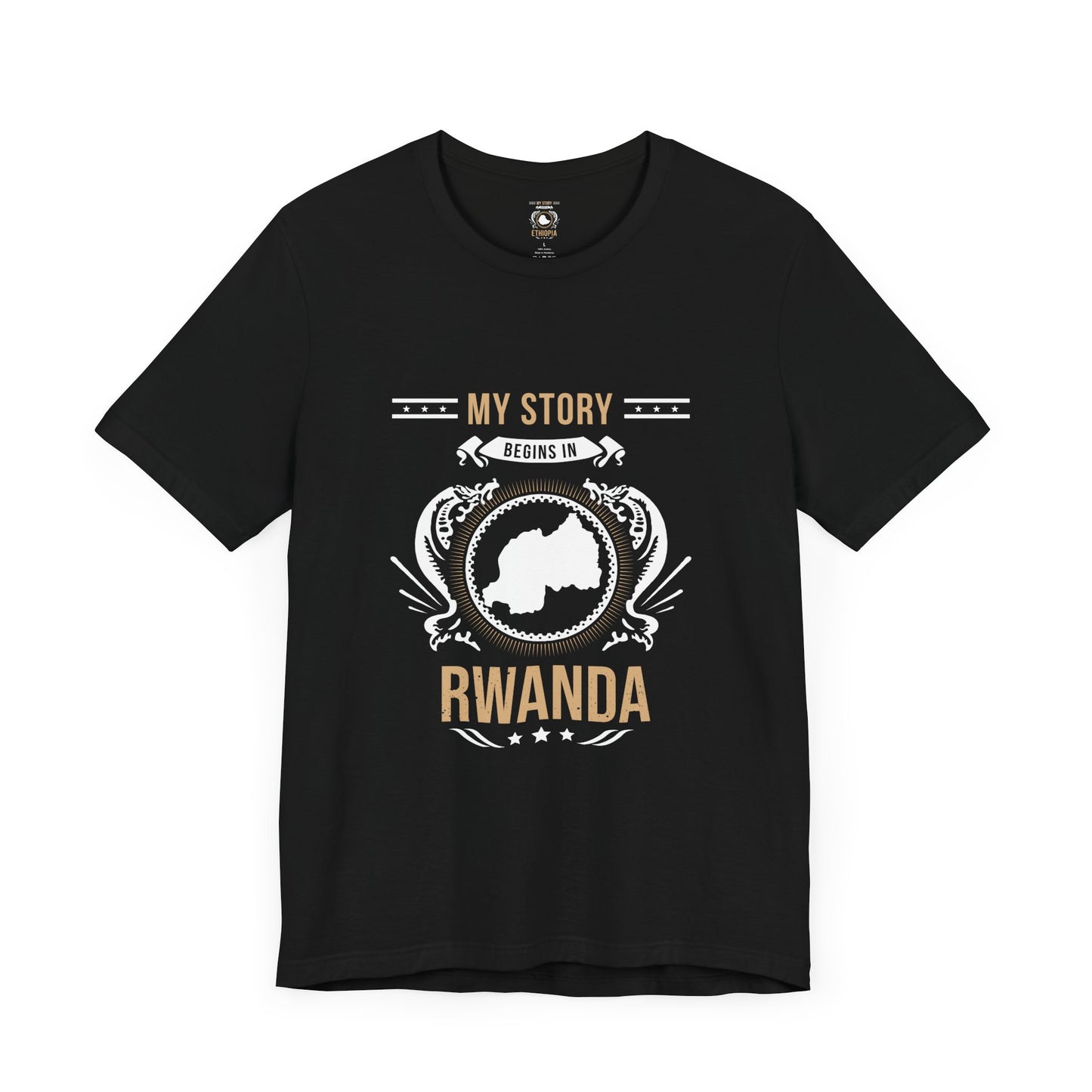 Rwanda Style 1-Unisex Short Sleeve Tee