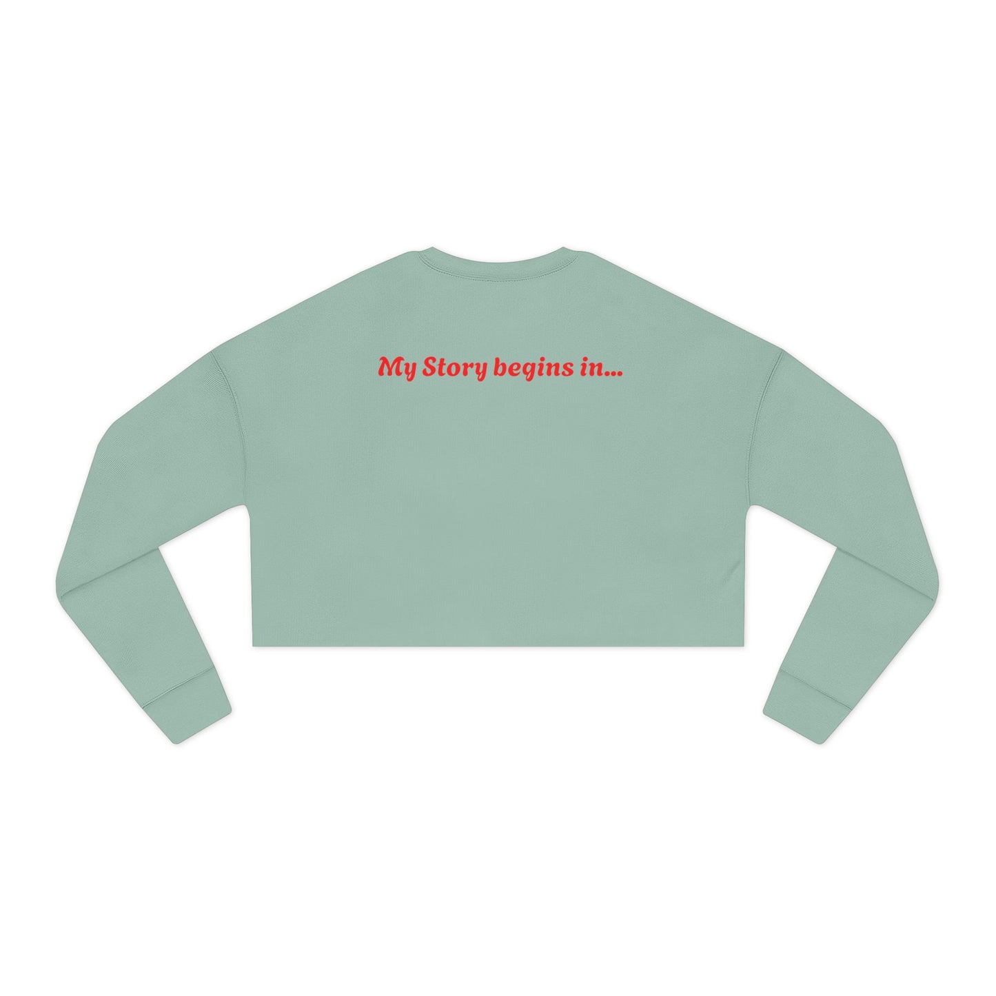 Iran Style 2-Women's Cropped Sweatshirt