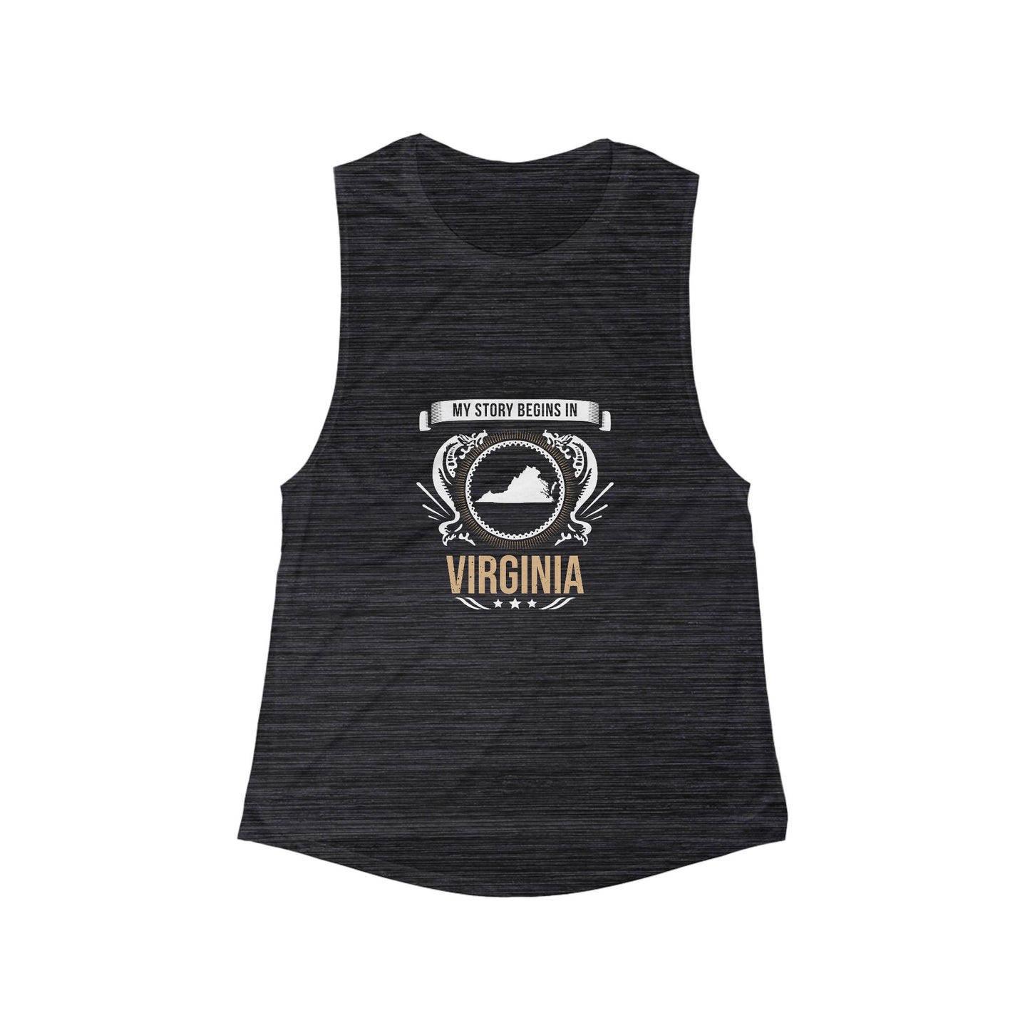 Virginia Style 2-Women's Flowy Tank