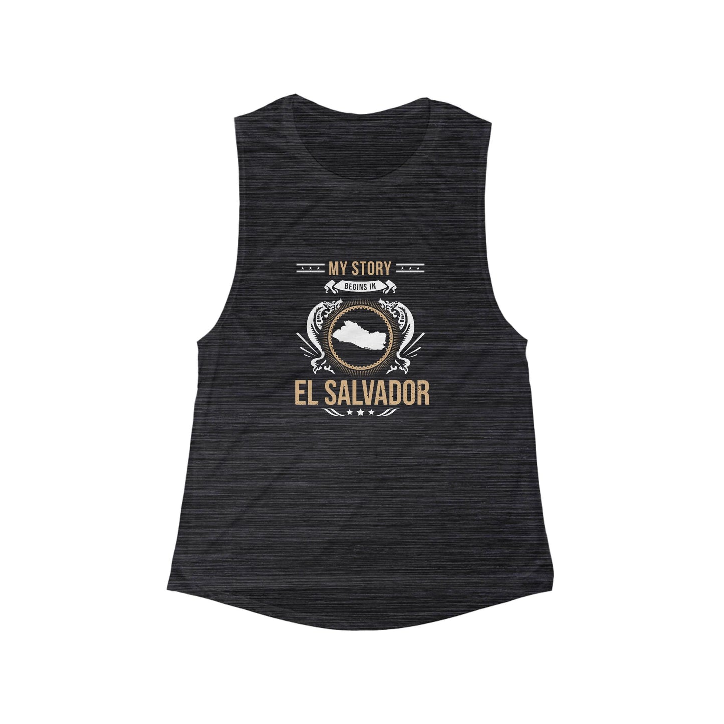 El Salvador Design 1-Women's Flowy Tank