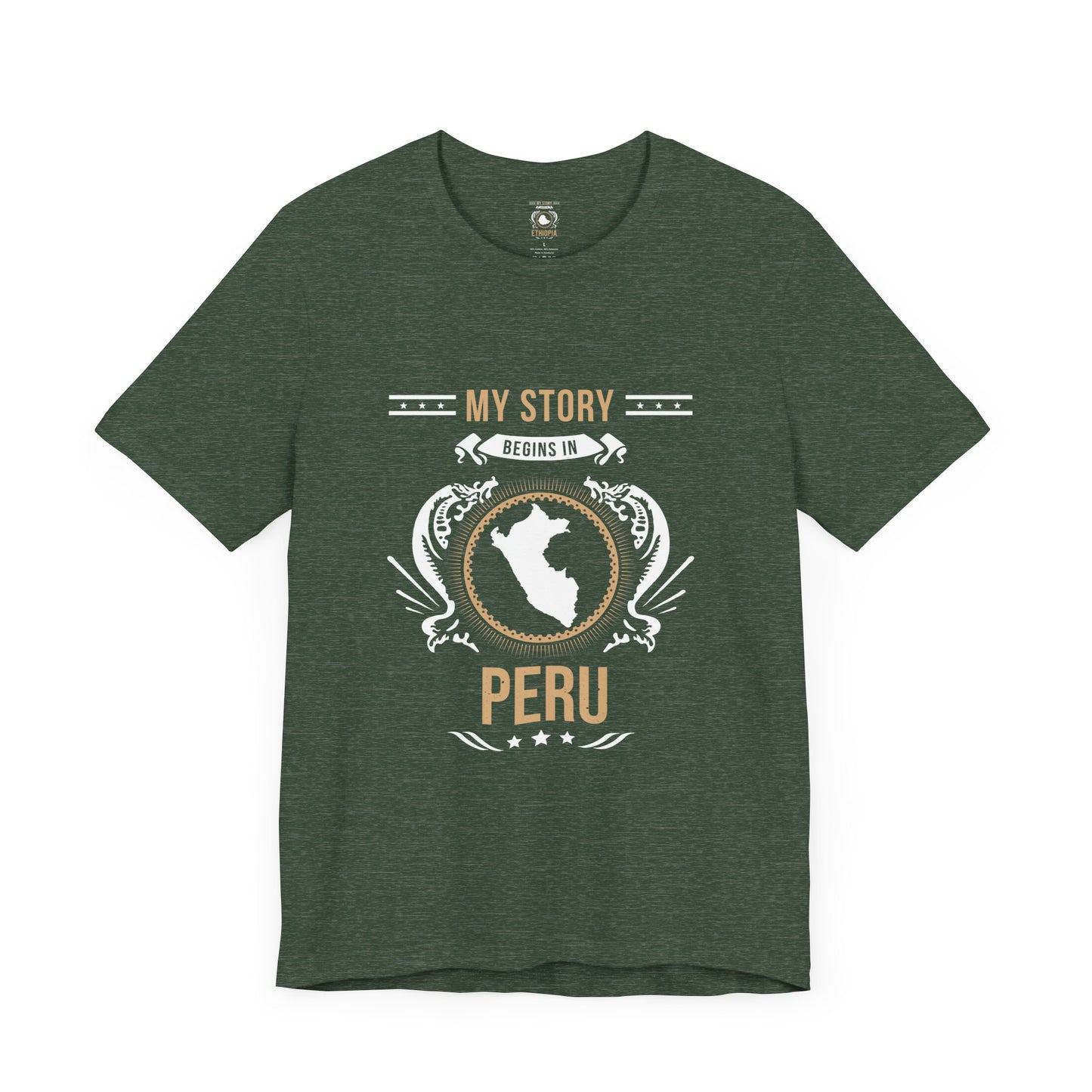 Peru Design 1-Unisex Short Sleeve Tee