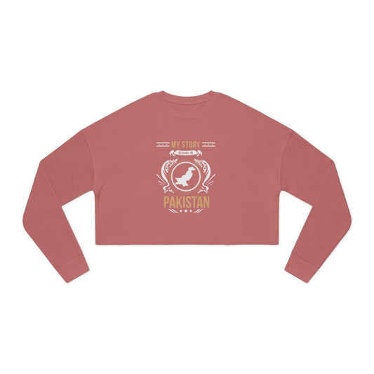 Pakistan Style 1-Women's Cropped Sweatshirt