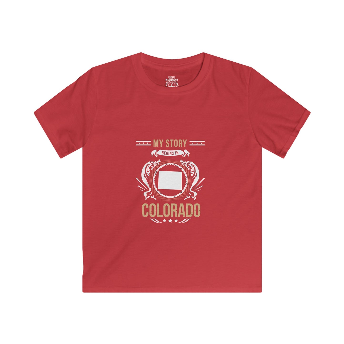 Kids Colorado Style 1-unisex short sleeve shirt