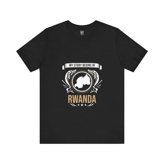 Rwanda Style 2-Unisex Short Sleeve Tee