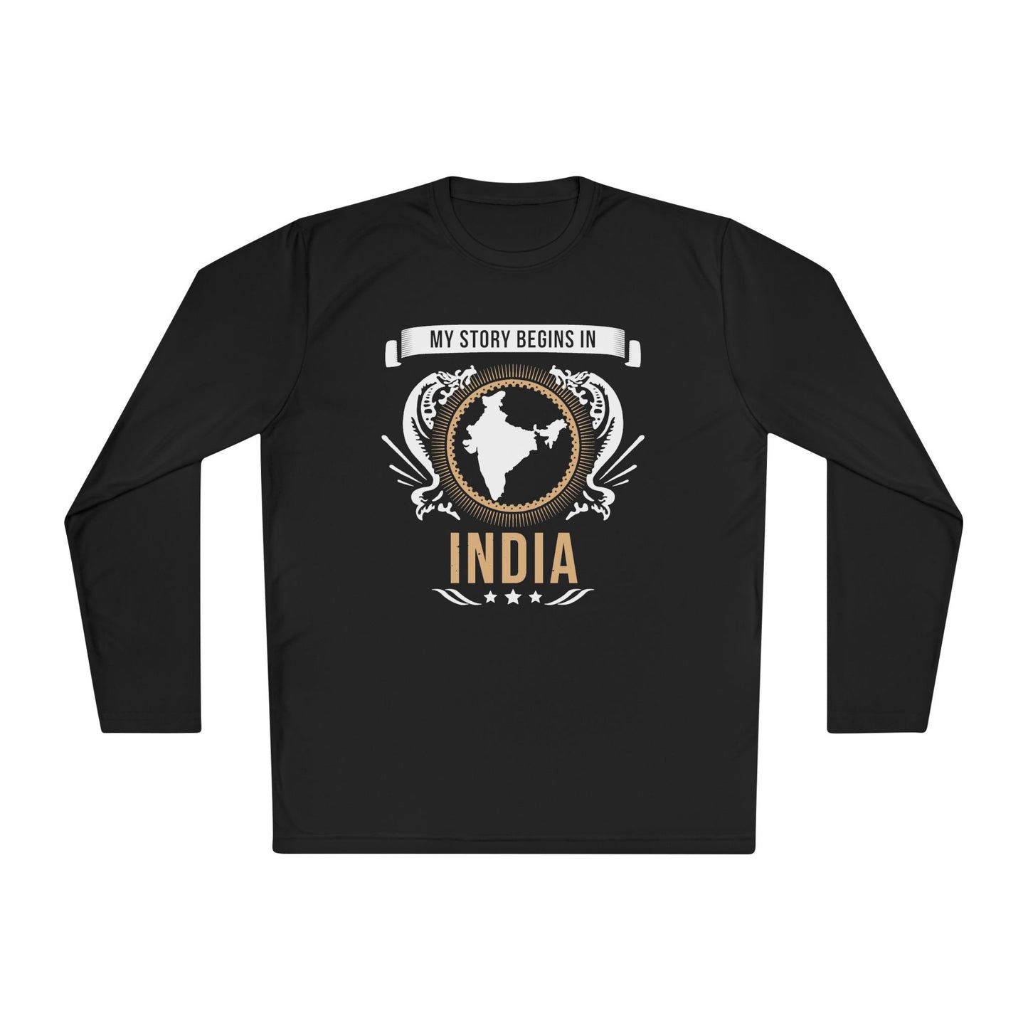 India Style 2-Unisex Long Sleeve Tee