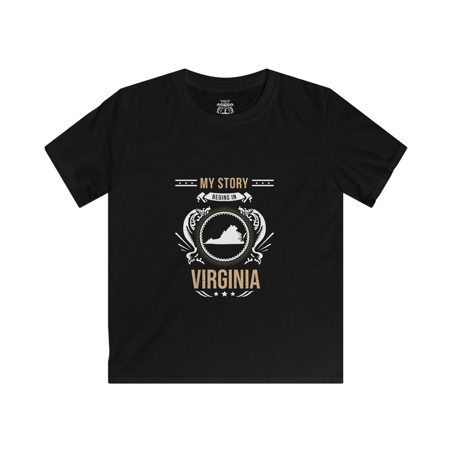 Kids Virginia Style 1-unisex short sleeve shirt