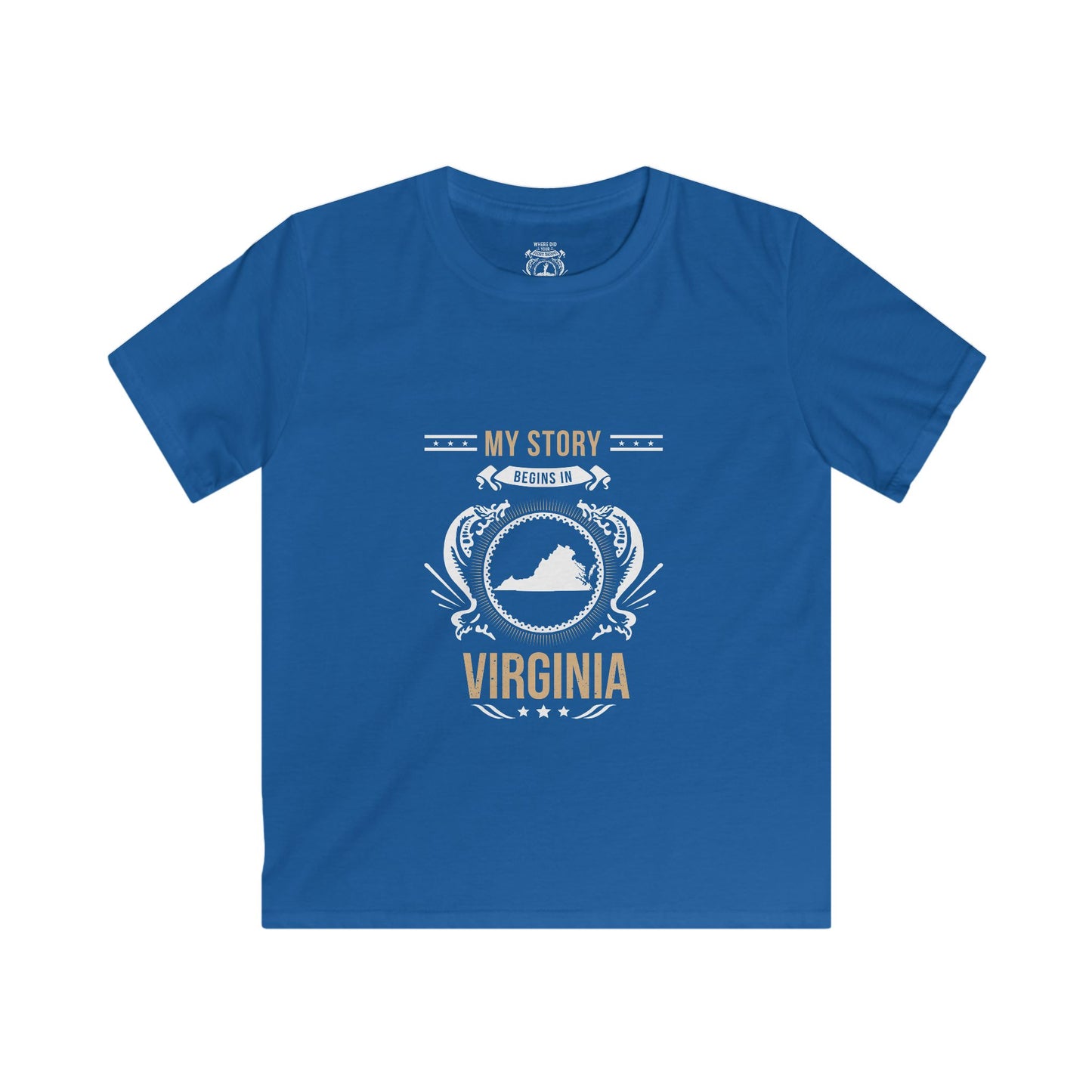 Kids Virginia Style 1-unisex short sleeve shirt
