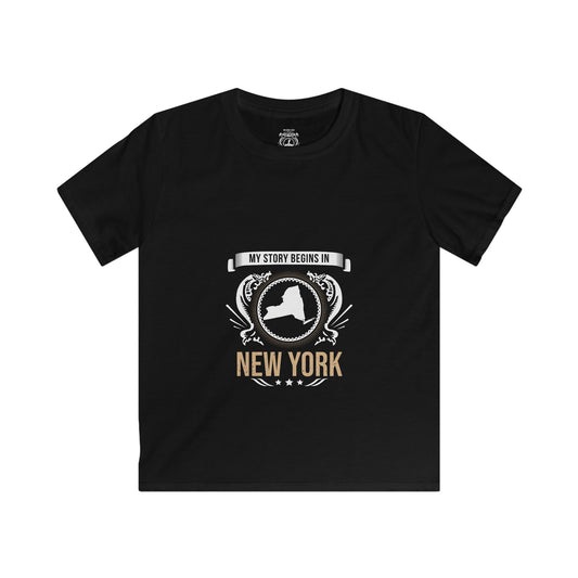 Kids New York Style 2-unisex short sleeve shirt