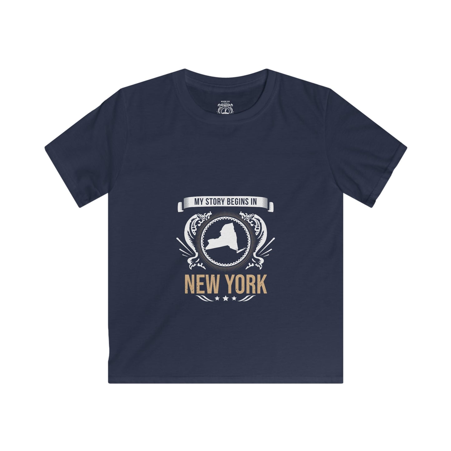 Kids New York Style 2-unisex short sleeve shirt
