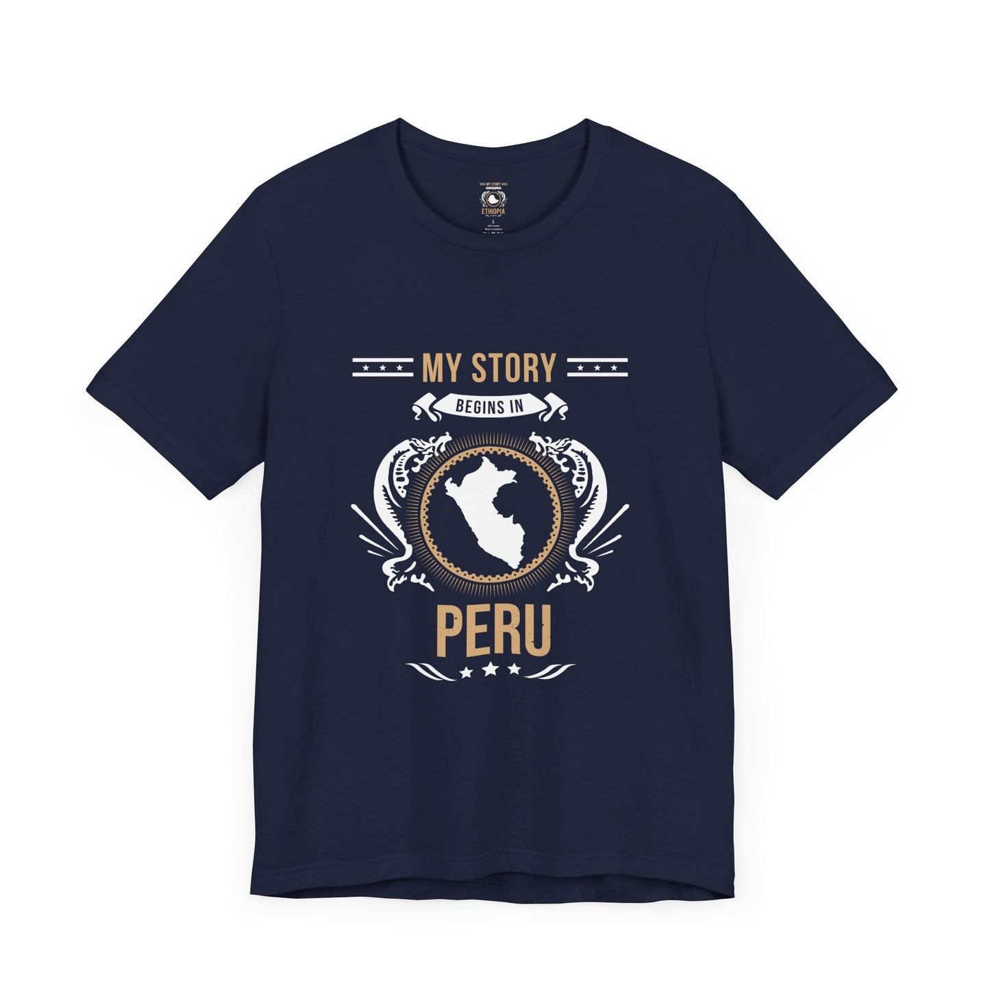 Peru Design 1-Unisex Short Sleeve Tee