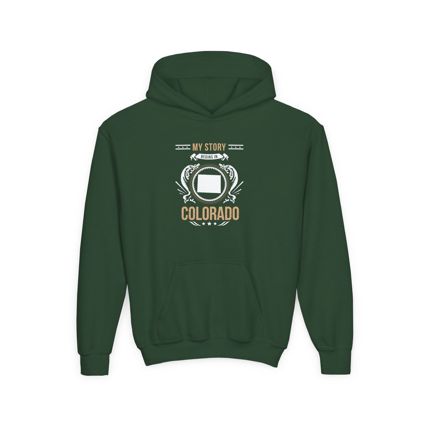Youth Colorado Style 1 - Unisex Hoodie