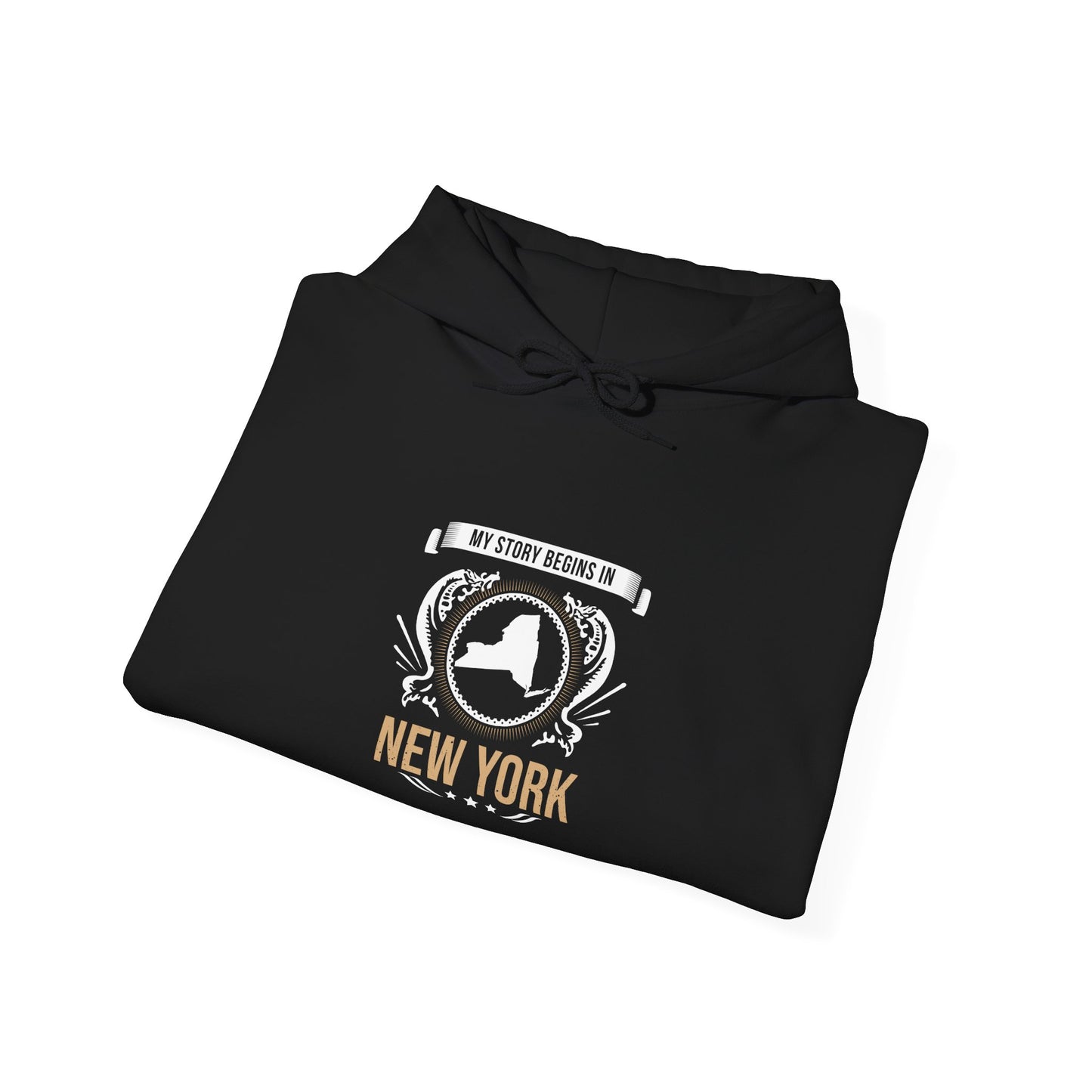 New York Style 2-Unisex Hooded Sweatshirt