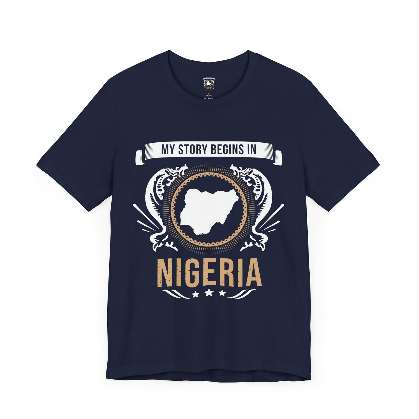 Nigeria Style 2-Unisex Short Sleeve Tee