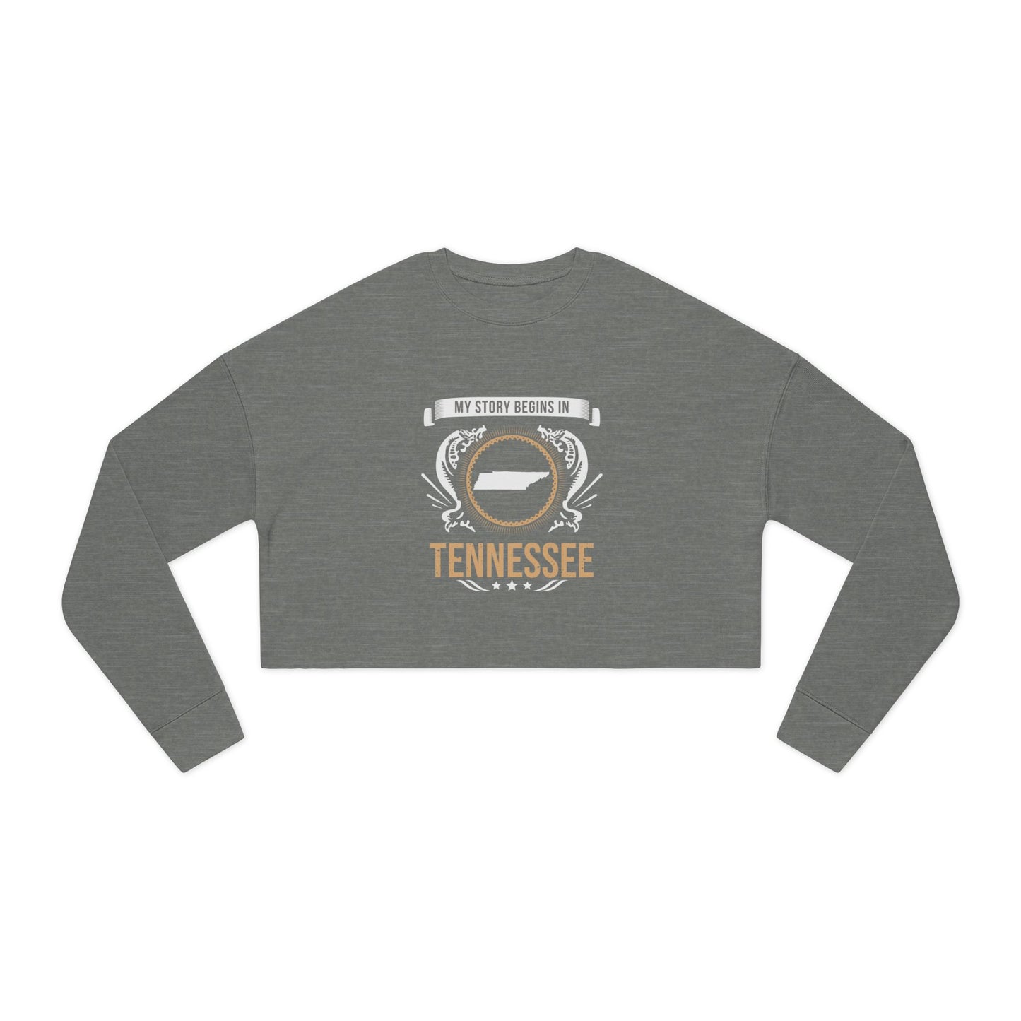 Tennessee Style 2-Women's Cropped Sweatshirt