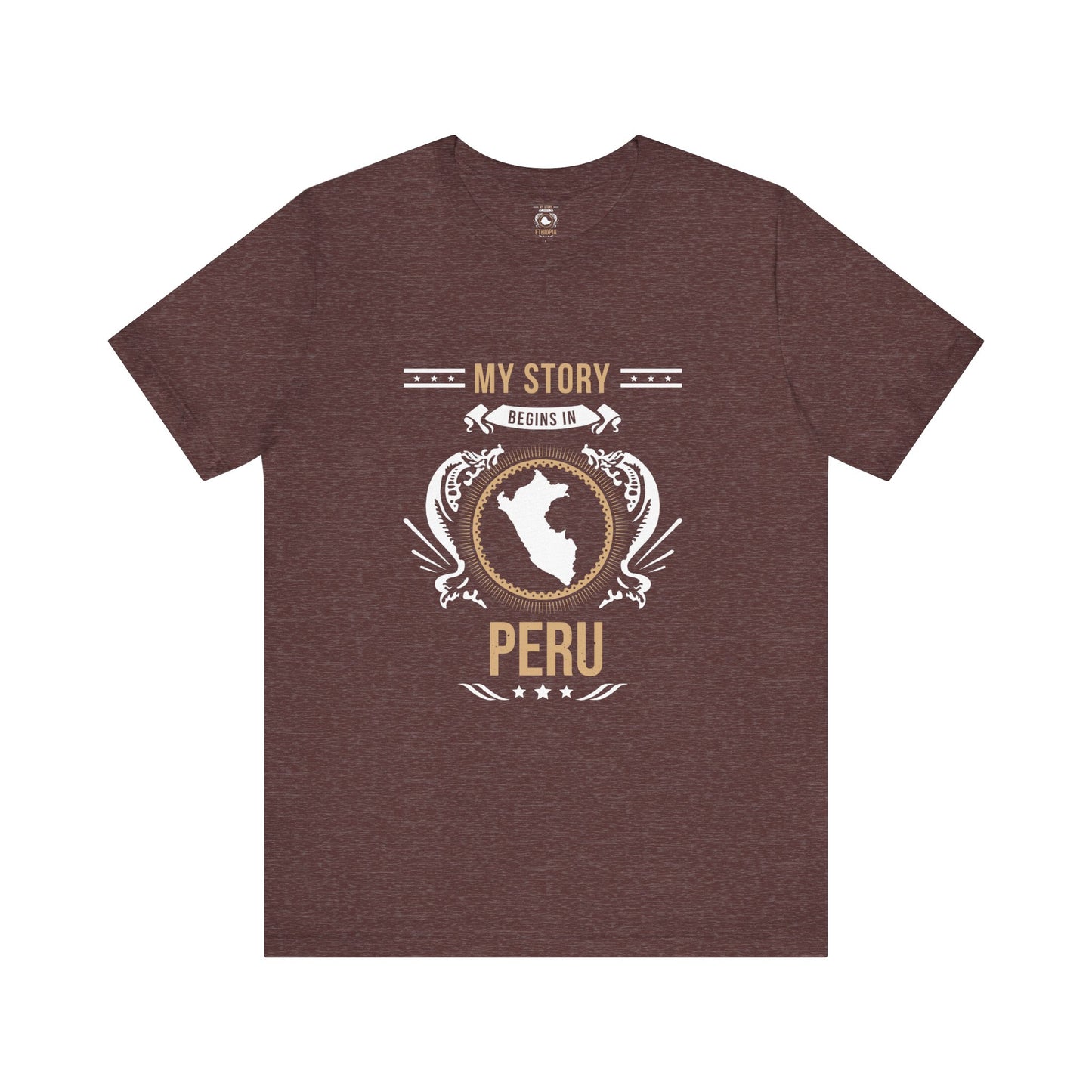 Peru Design 1-Unisex Short Sleeve Tee