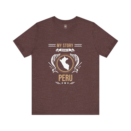 Peru Design 1-Unisex Short Sleeve Tee