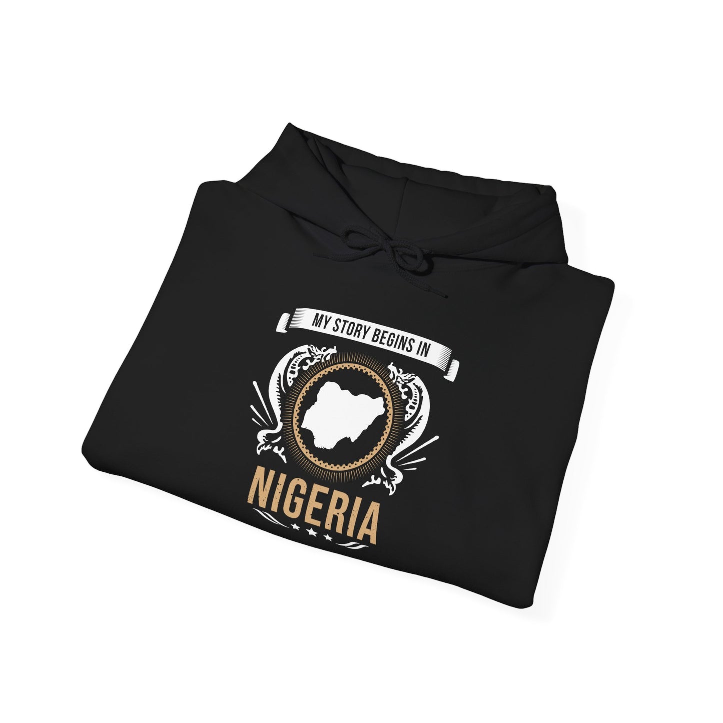 Nigeria Style 2-Unisex Hooded Sweatshirt