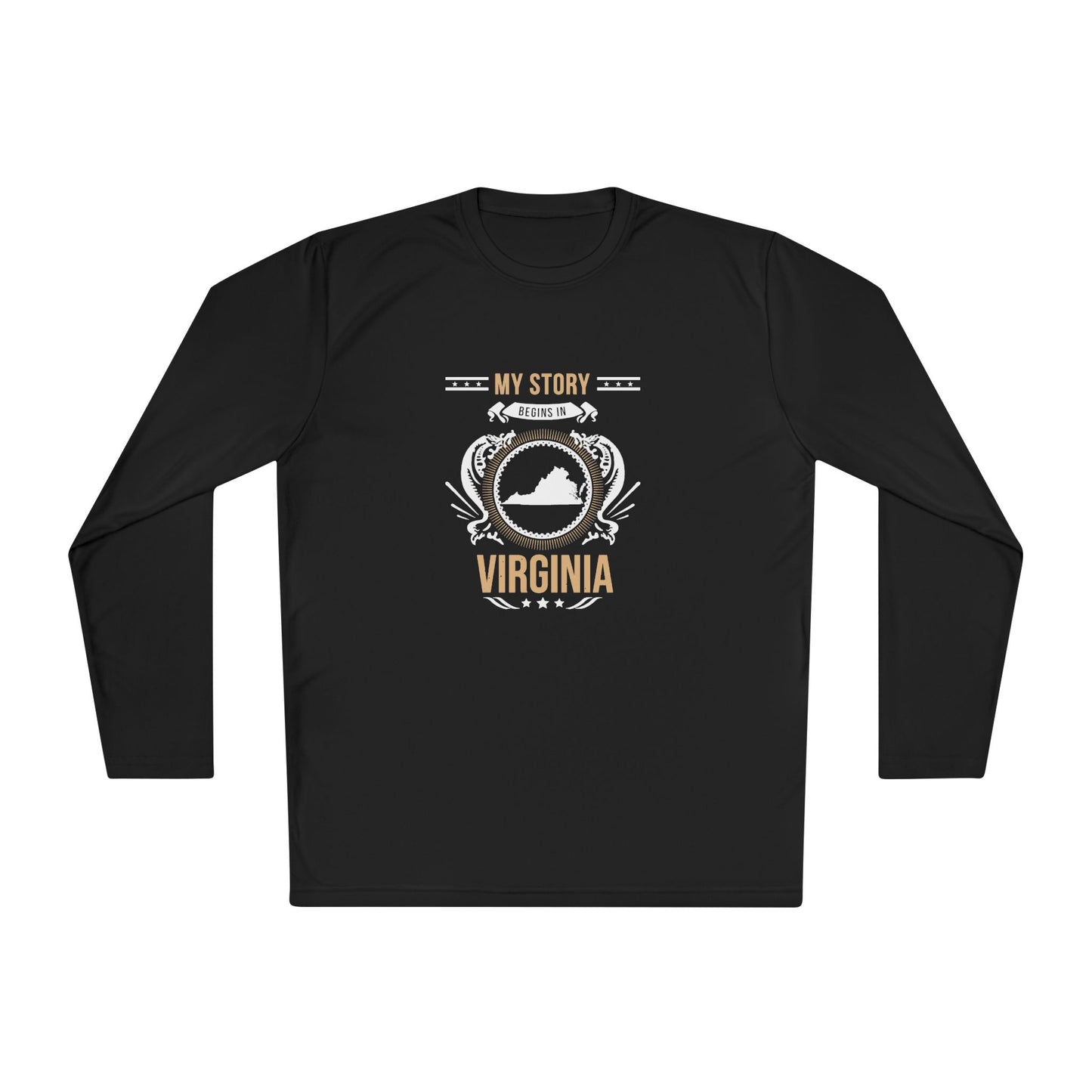 Virginia Style 1-Unisex Lightweight Long Sleeve Tee