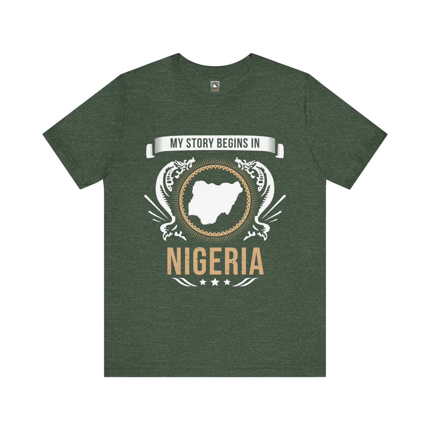 Nigeria Style 2-Unisex Short Sleeve Tee