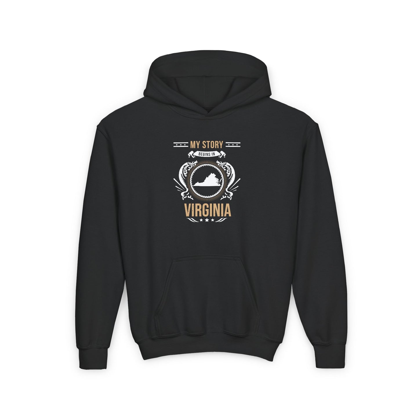 Youth Virginia Style 1 - Unisex Hoodie