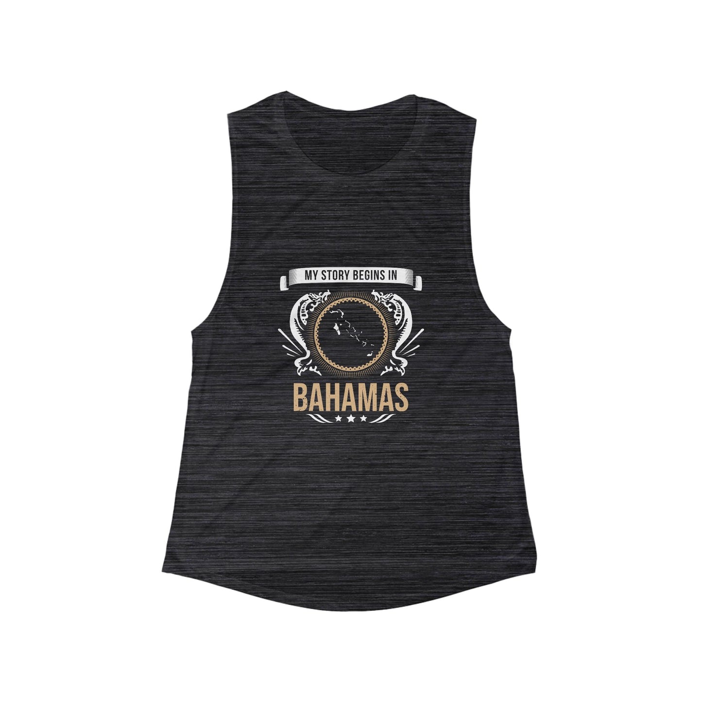 Bahamas Design 2-Women's Flowy Tank